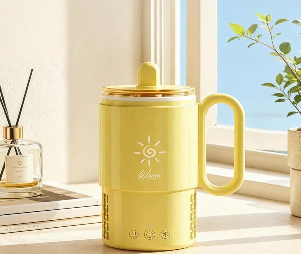 كوب صغير للتبريد والتسخين 450mL 36W بالتحكم اللمسي