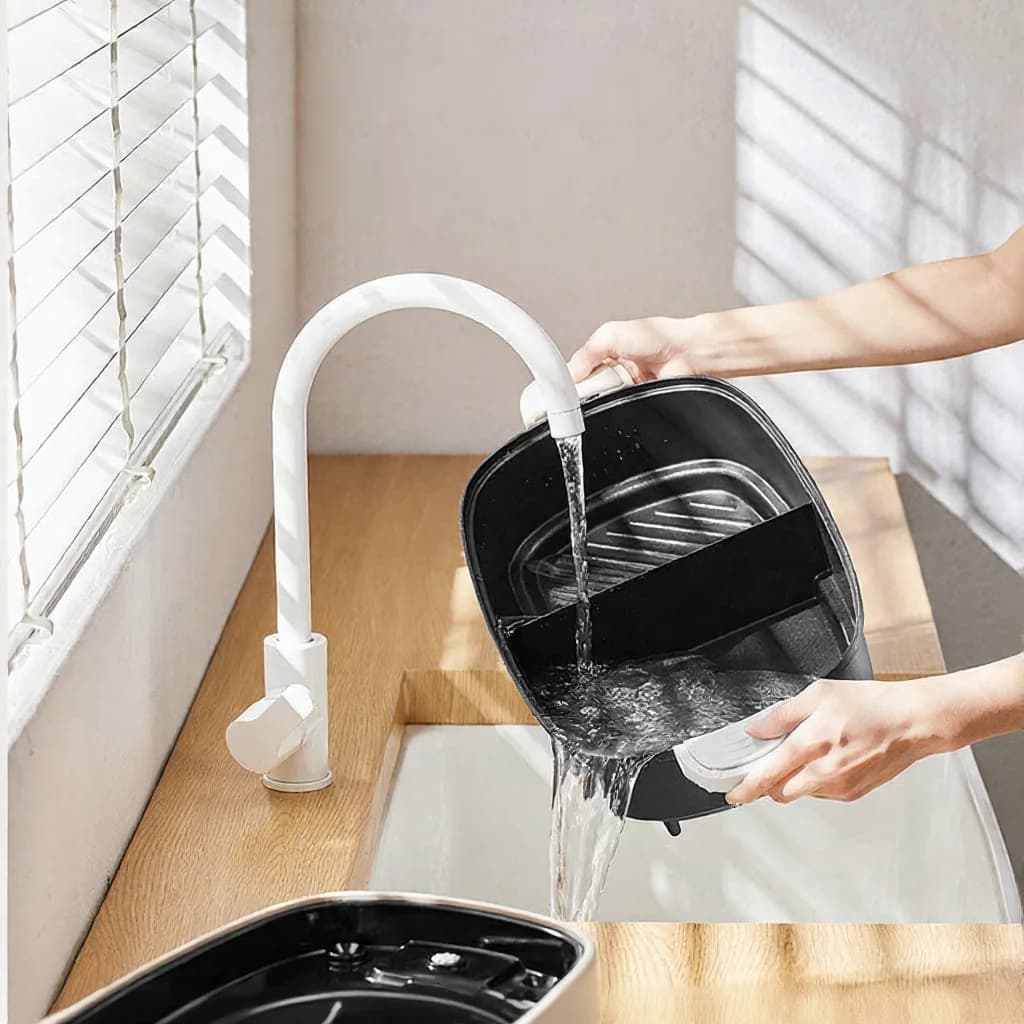 قدر كهربائي مقسّم 7L بتحكم مستقل في منطقتين