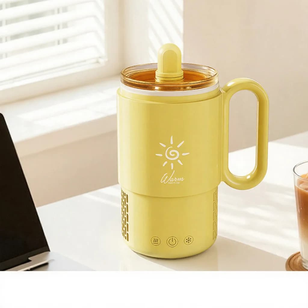 كوب محمول للتسخين والتبريد 450mL 36W بالتحكم اللمسي