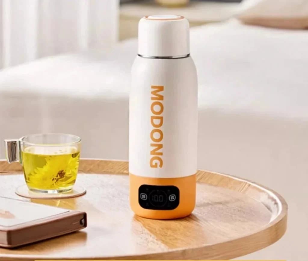 كوب غلاية سفر كهربائي محمول 600ml، بطانة 316 Stainless Steel