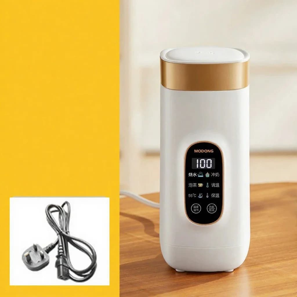 كوب تسخين كهربائي محمول 650ml مع بطانة 304 أو 316