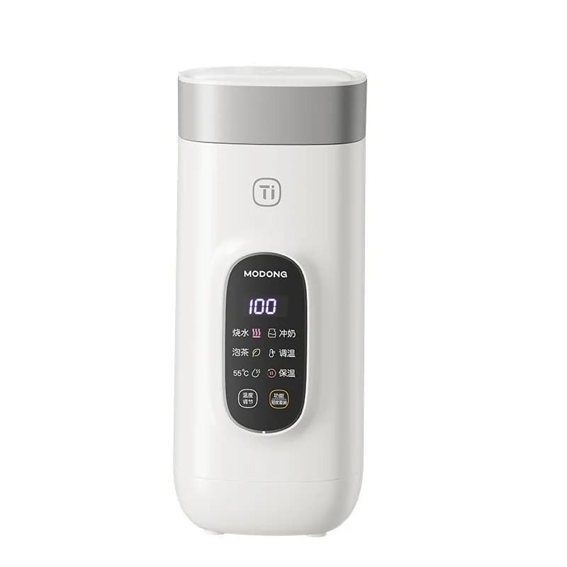 كوب تسخين مياه كهربائي سفري من التيتانيوم، 650ml، 220V