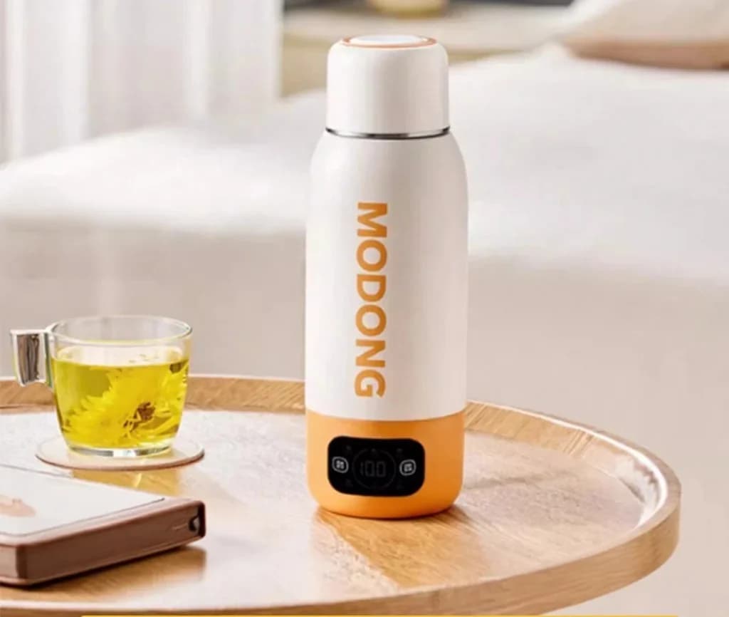 كوب غلاية سفر كهربائي محمول 600ml، بطانة 316 Stainless Steel