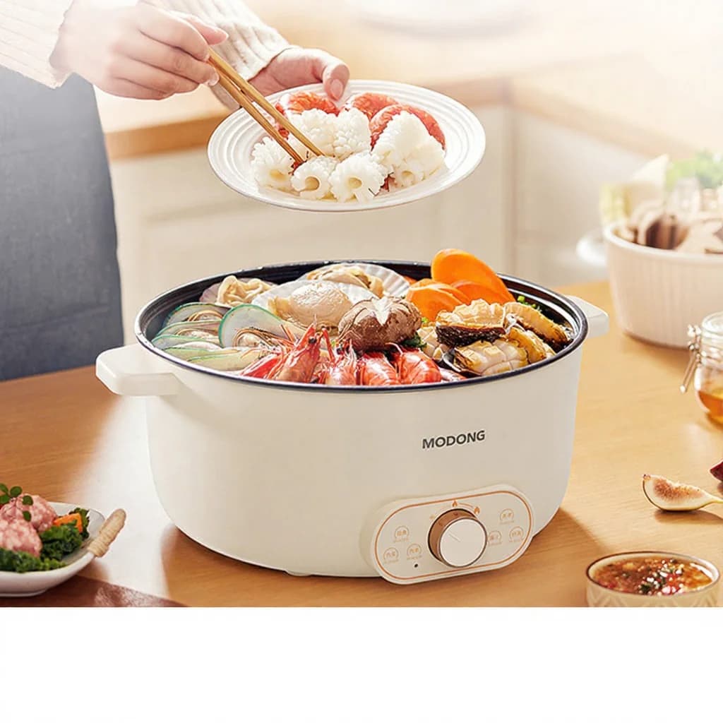 وعاء طهي كهربائي مع قدر تبخير، 7L أو 8L، 220V