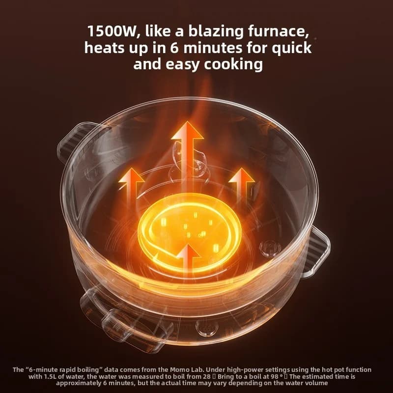 وعاء طهي كهربائي مع قدر تبخير، 7L أو 8L، 220V