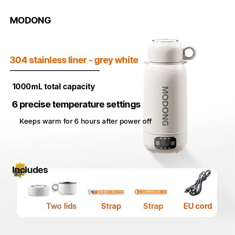 غلاية سفر كهربائية محمولة 1L من 304 or 316 Stainless Steel