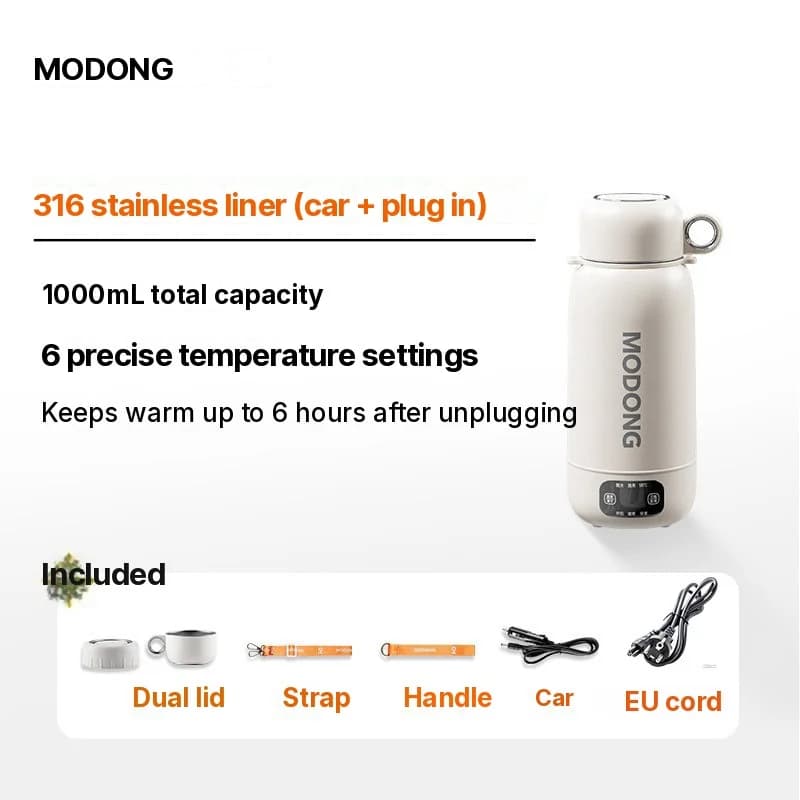 غلاية سفر كهربائية محمولة 1L من 304 or 316 Stainless Steel
