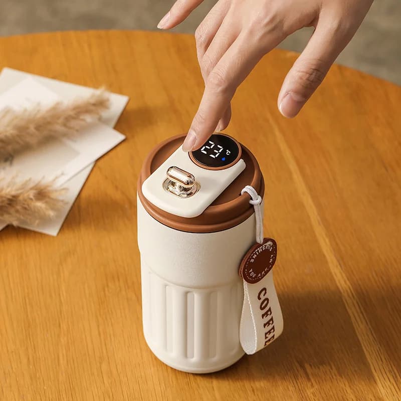 كوب ترمس مع عرض درجة الحرارة 450ml