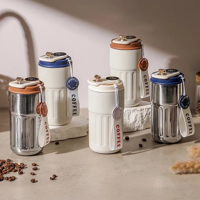 كوب ترمس مع عرض درجة الحرارة 450ml