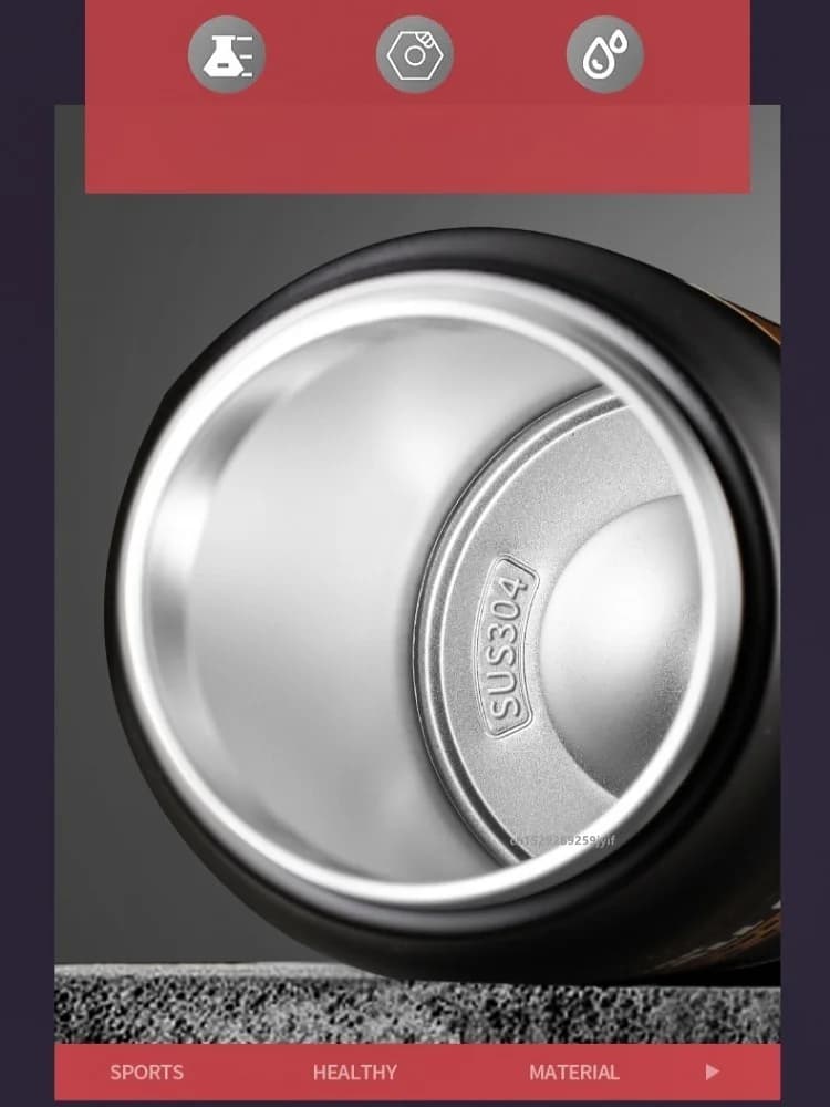 ترمس رياضي كبير مع شفاط 0.8-1.5L