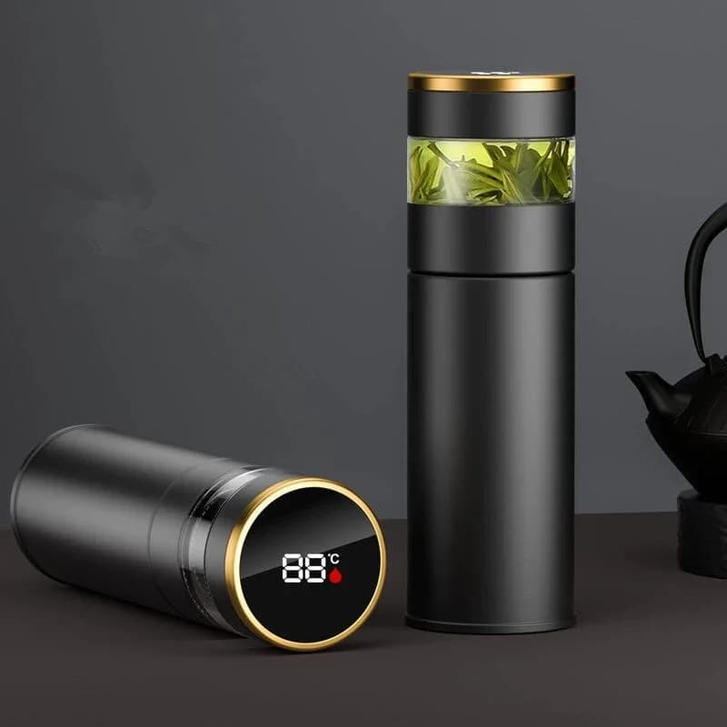 قارورة حرارية 450ml مع منقع شاي