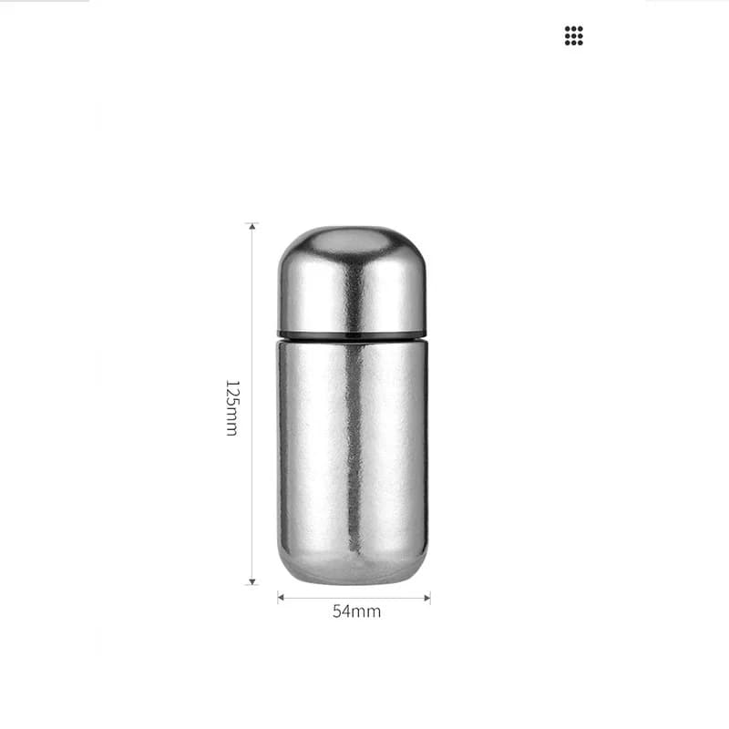 قارورة جيب من التيتانيوم الخالص 150ml